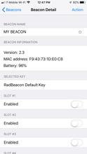 Load image into Gallery viewer, RadBeacon E Config App (E4, E8, Chip, and Card)
